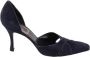 Dior Vintage Pre-owned Leather heels Blue Dames - Thumbnail 1