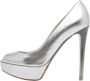 Dior Vintage Pre-owned Leather heels Gray Dames - Thumbnail 1