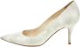 Dior Vintage Pre-owned Leather heels Gray Dames - Thumbnail 1