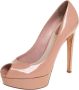 Dior Vintage Pre-owned Leather heels Pink Dames - Thumbnail 1
