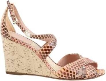 Dior Vintage Pre-owned Leather heels Pink Dames