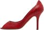Dior Vintage Pre-owned Leather heels Red Dames - Thumbnail 1