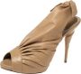 Dior Vintage Pre-owned Leather sandals Beige Dames - Thumbnail 1