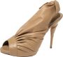 Dior Vintage Pre-owned Leather sandals Beige Dames - Thumbnail 1