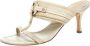 Dior Vintage Pre-owned Leather sandals Beige Dames - Thumbnail 1