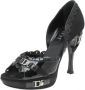 Dior Vintage Pre-owned Leather sandals Black Dames - Thumbnail 1