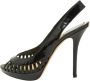 Dior Vintage Pre-owned Leather sandals Black Dames - Thumbnail 1