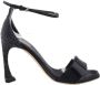 Dior Vintage Pre-owned Leather sandals Black Dames - Thumbnail 1