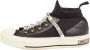 Dior Vintage Pre-owned Leather sneakers Black Dames - Thumbnail 1