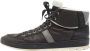 Dior Vintage Pre-owned Leather sneakers Black Dames - Thumbnail 1