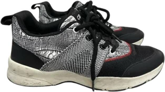 Dior Vintage Pre-owned Leather sneakers Multicolor Dames