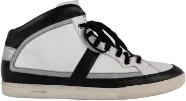 Dior Vintage Pre-owned Leather sneakers Multicolor Heren