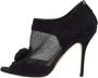 Dior Vintage Pre-owned Mesh boots Black Dames - Thumbnail 1
