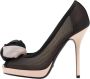 Dior Vintage Pre-owned Mesh heels Black Dames - Thumbnail 1