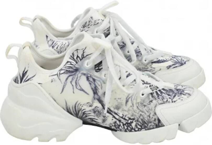 Dior Vintage Pre-owned Rubber sneakers White Dames