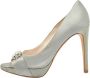 Dior Vintage Pre-owned Satin heels Gray Dames - Thumbnail 1