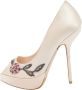 Dior Vintage Pre-owned Satin heels Orange Dames - Thumbnail 1