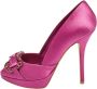 Dior Vintage Pre-owned Satin heels Purple Dames - Thumbnail 1