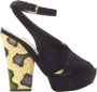 Dior Vintage Pre-owned Suede heels Black Dames - Thumbnail 1