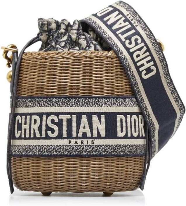 Dior Vintage Tweedehands Dior Book Tote Bucket Tas