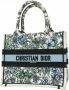 Dior Vintage Tweedehands Dior Book Tote Floral Tas - Thumbnail 1