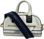 Dior Vintage Tweedehands Dior Book Tote Gestreepte Handtas - Thumbnail 1