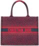 Dior Vintage Tweedehands Dior Book Tote Hearts Geborduurd - Thumbnail 1