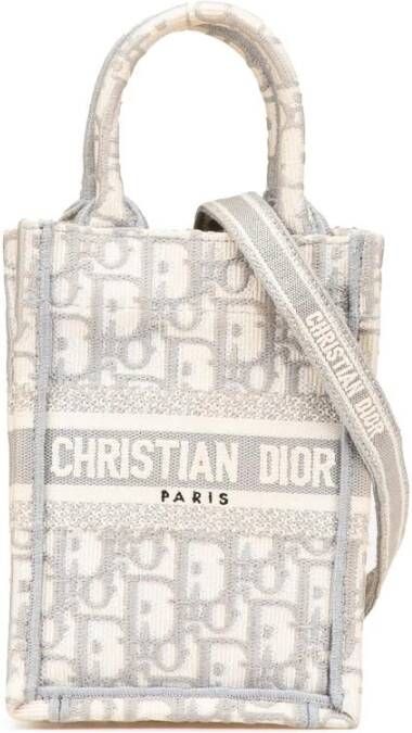 Dior Vintage Tweedehands Dior Book Tote Mini Tas