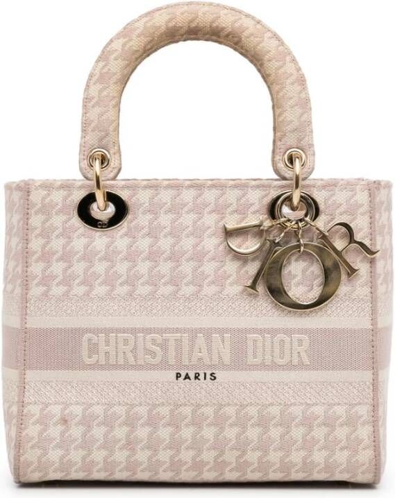 Dior Vintage Tweedehands Dior Book Tote Oblique Canvas Handtas