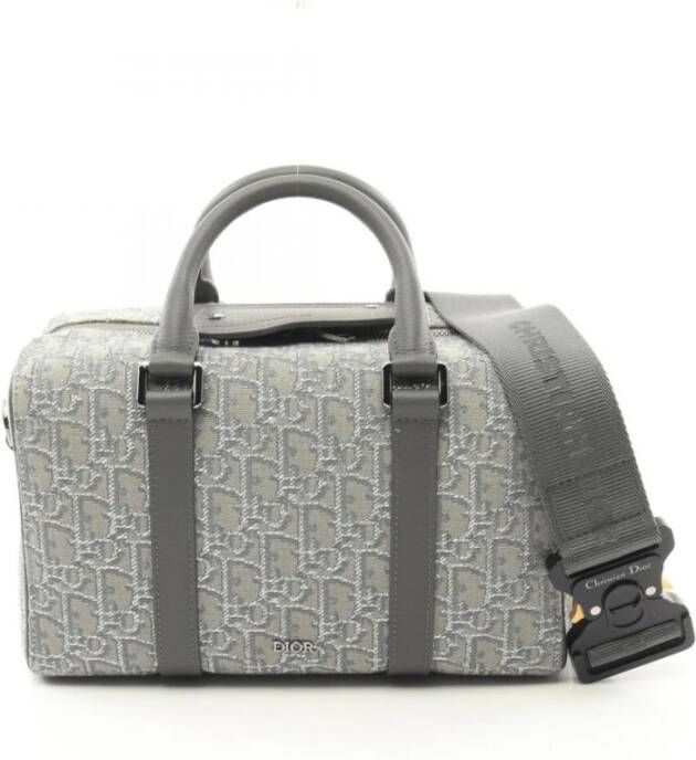 Dior Vintage Tweedehands Dior Book Tote Oblique Canvas Handtas