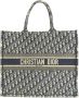 Dior Vintage Tweedehands Dior Book Tote Oblique Canvas Tas - Thumbnail 1
