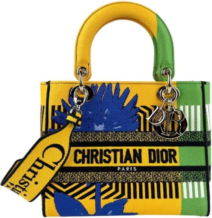 Dior Vintage Tweedehands Dior Book Tote Oblique Jacquard