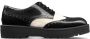 Dior Leren Derbies met Geperforeerd Detail Black Dames - Thumbnail 1