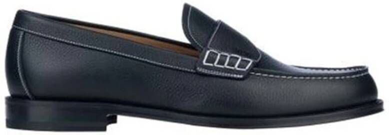 Dior Graanleren Mocassins Zwart Collectie Black Heren