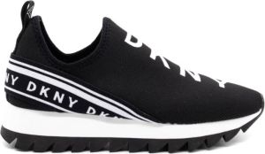 DKNY Abbi slip op sneaker strech breier Zwart Dames