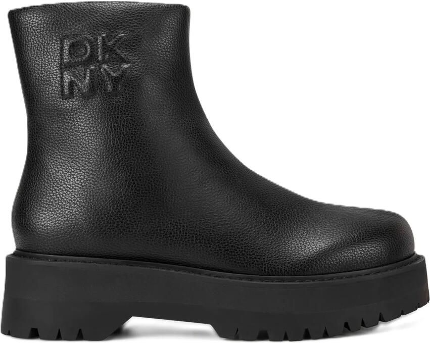 Dkny Binyamin Lug Bootie Met Rits