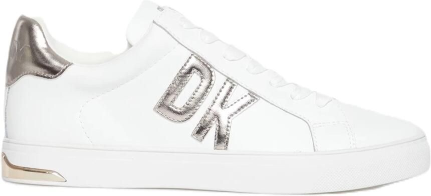 Dkny Dames sneakers met champagnekleurige details