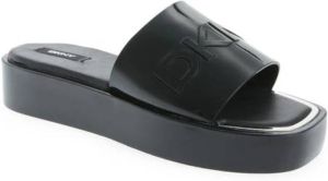 DKNY laren slippers Zwart Dames