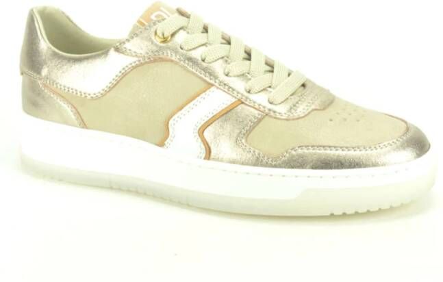 DL Sport Beige Platin Sneaker voor vrouwen Beige Dames