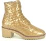 DL Sport Camel croco lace Botje N DH 4cm Yellow Dames - Thumbnail 1