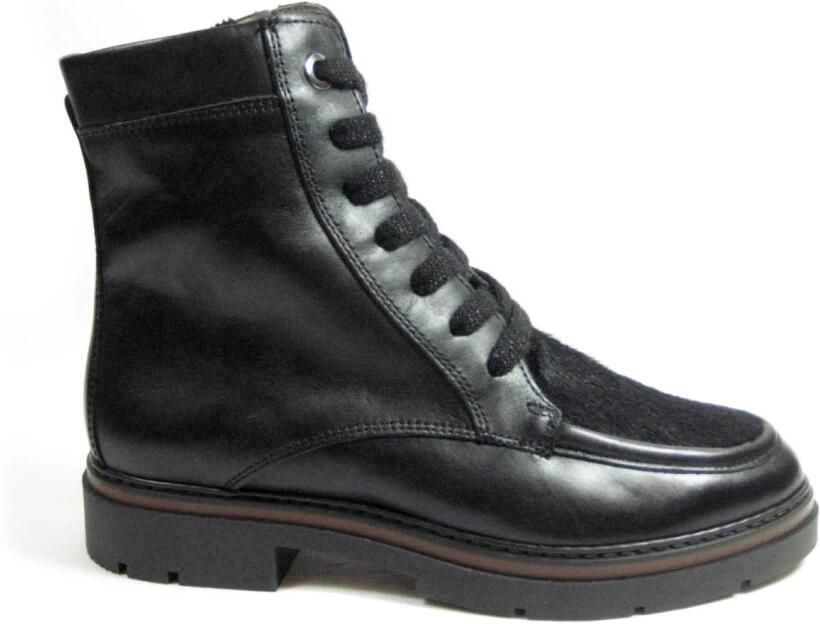 DL Sport half hoge leren veterboots 6768.02 Zwart - Foto 2