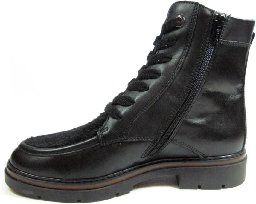 DL Sport half hoge leren veterboots 6768.02 Zwart - Foto 3