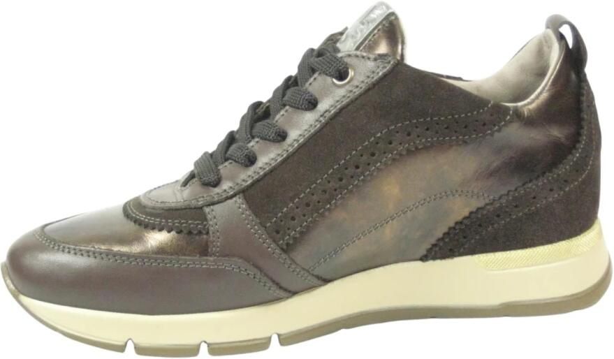 DL Sport 7116 944 02 Vitello TDM Sneakers Bruin Brons Leer Dames Bruin - Foto 7