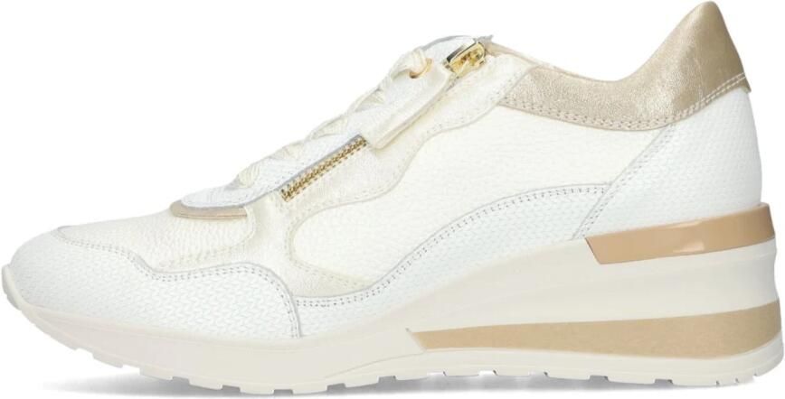 DL SPORT Lage Sneakers Dames Angel Leer Wit - Foto 4