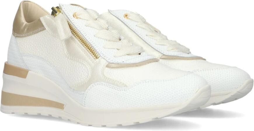 DL SPORT Lage Sneakers Dames Angel Leer Wit - Foto 5