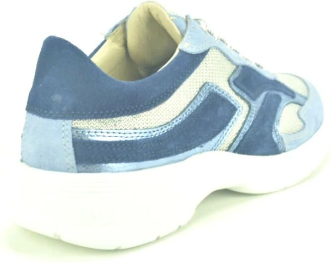 DL Sport Blauw Lycra Sneaker