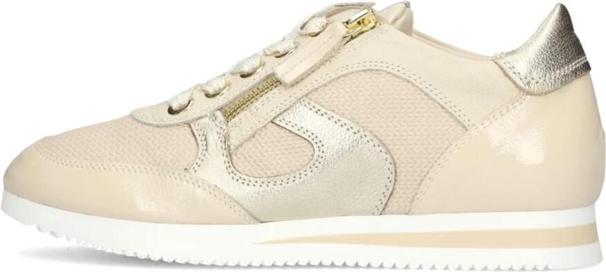 DL SPORT Lage Sneakers Dames Indonesia Leer Beige - Foto 3