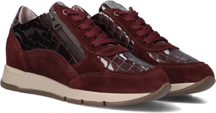 DL SPORT Lage Sneakers Dames 7118 Bruin