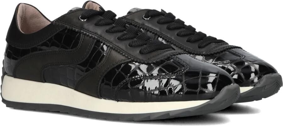 DL SPORT Lage Sneakers Dames 6745 Lakleer Zwart - Foto 2