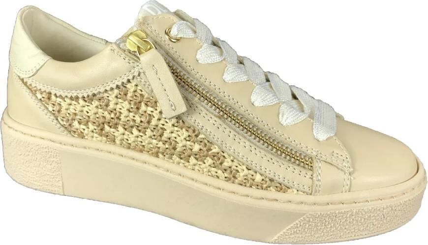 DLSport DL Sport 6905 A beige dames sneaker stretch met rits - Foto 2
